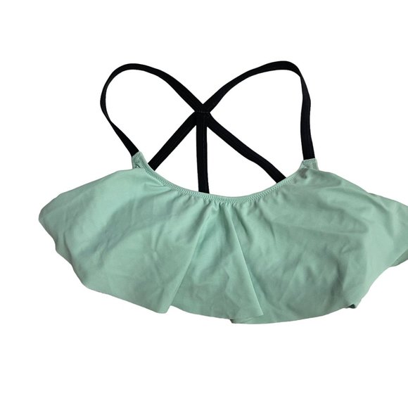 Victoria's Secret Other - Victoria's Secret Women's Blue & Black Pastel Bikini‎ Top Size S